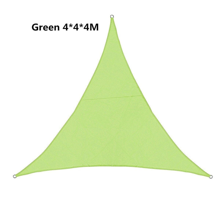 Sun Shade Sail Waterproof 420D Oxford Polyester Canopy Cover Awning Outdoor Anti-UV Protection Image 6