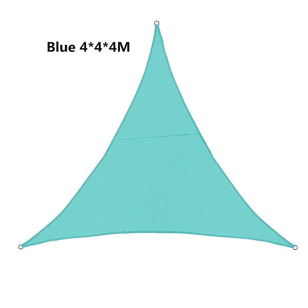 Sun Shade Sail Waterproof 420D Oxford Polyester Canopy Cover Awning Outdoor Anti-UV Protection Image 7