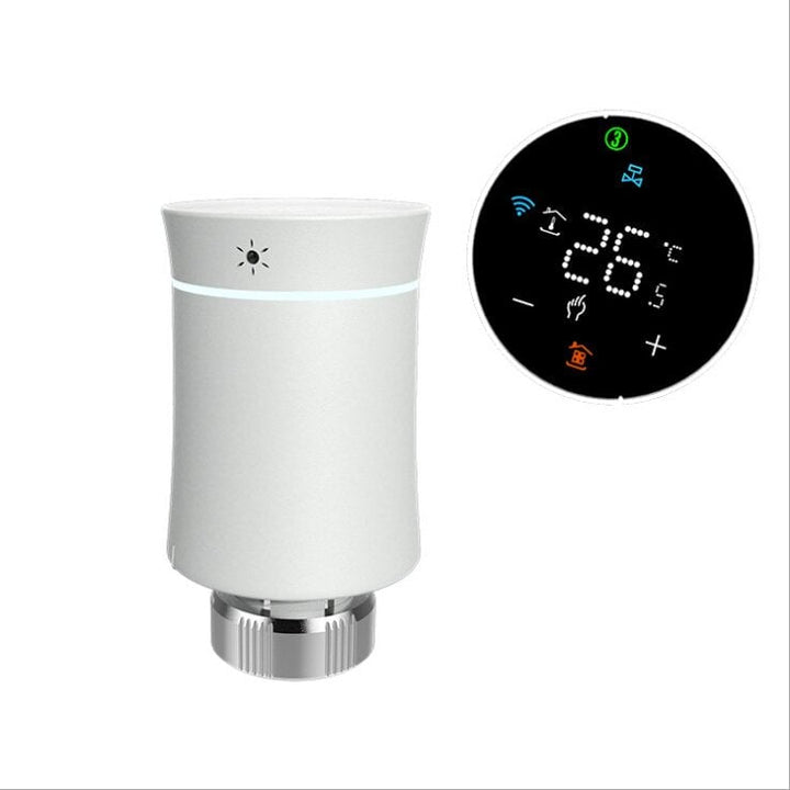 Thermostat Radiator Actuator Valve Smart Programmable TRV Temperature Controller Work with Alexa Voice Control Image 2