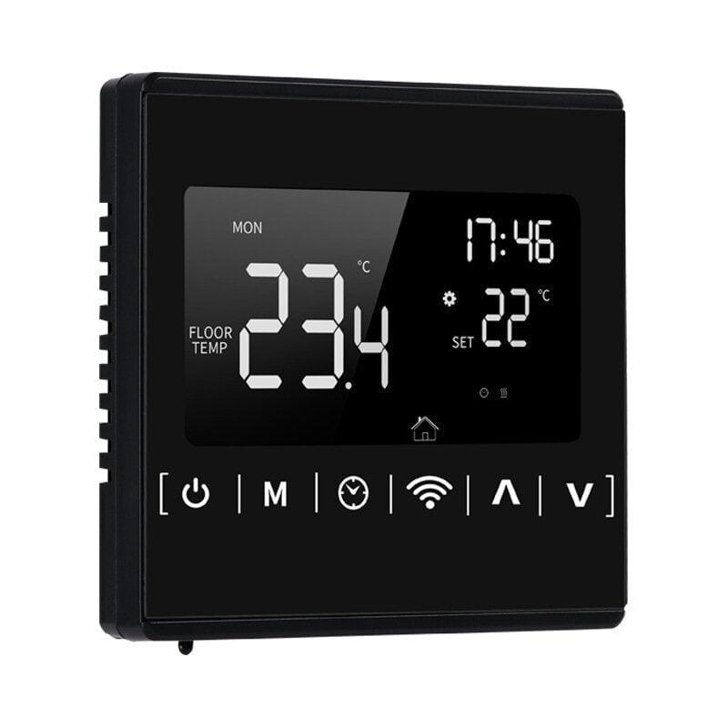 Touch Screen WiFi Thermostat APP Remote Control for Water Heating Voice Temperature Controller 250V 3A Image 1