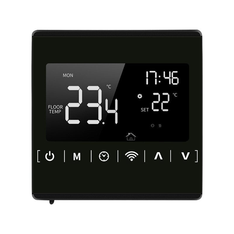 Touch Screen WiFi Thermostat APP Remote Control for Water Heating Voice Temperature Controller 250V 3A Image 2