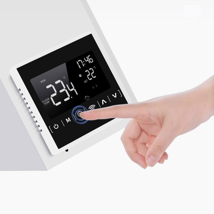 Touch Screen WiFi Thermostat APP Remote Control for Water Heating Voice Temperature Controller 250V 3A Image 5