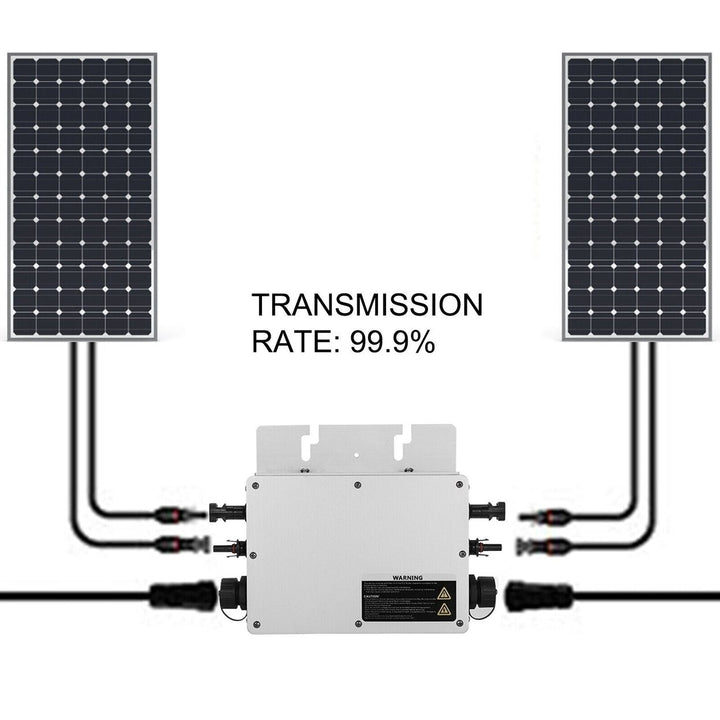 Solar Micro Inverter 600W Grid Tie MPPT Pure Sine Wave DC to AC 220V Waterproof Image 3