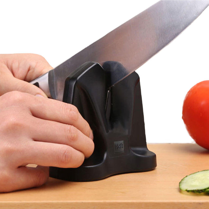 Steel Kitchen Knife Sharpener Single Head Sharpen Stone Home Multi-function Kitchen Knife Sharpening Tool Image 3