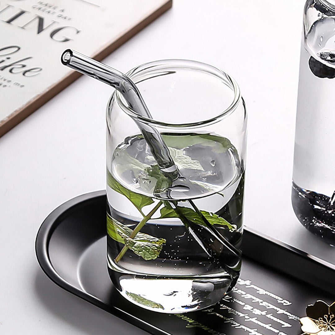 Transparent Glass Cola Can Shaped Glass Mug Heat Resistant Cold Drink Cup Cafe Beverage Juice Milk Cup Image 6