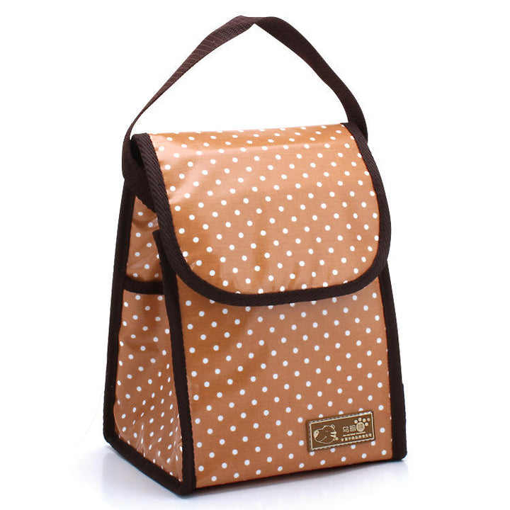 Travel Waterproof Large Capacity Insulated Cooler Lunch Tote Bag With Shoulder Strap DTTT Image 6