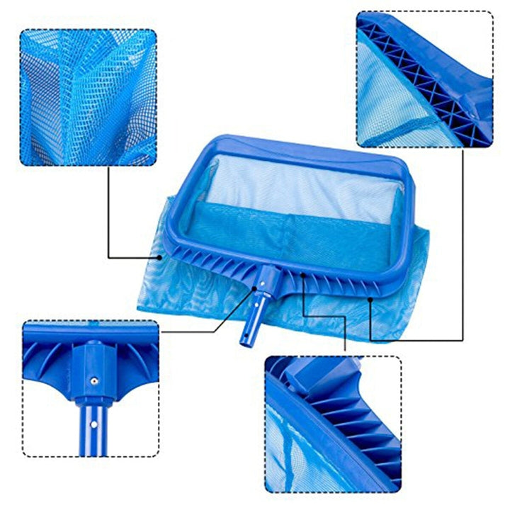 Swimming Pool Skimmer Rake Skimmer Leaf Net Mesh Tool for Pool Cleaning Image 4