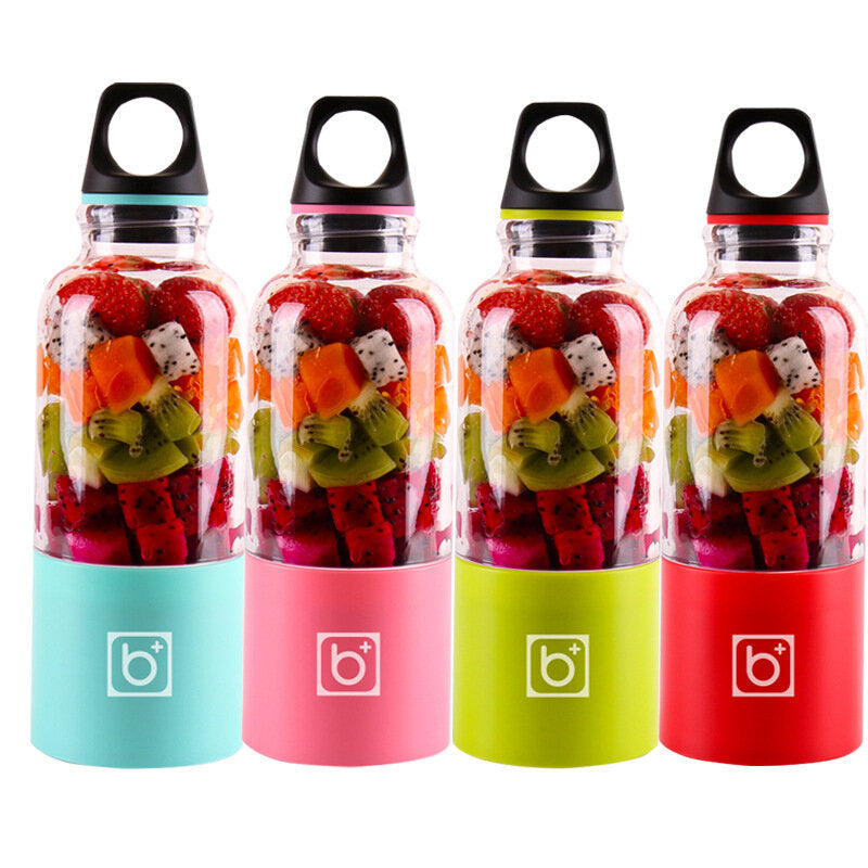 USB Charging Portable Four Leaves Juicer Cup Home Fruit Vegetable Tool For Kitchen Image 1