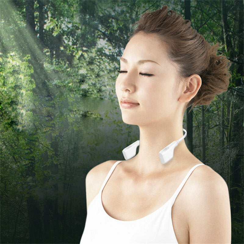 USB Portable Air Purifier Hands-free Neck Hanging Negative Ion Cleaner Purifying Generator Air Purifier Image 3