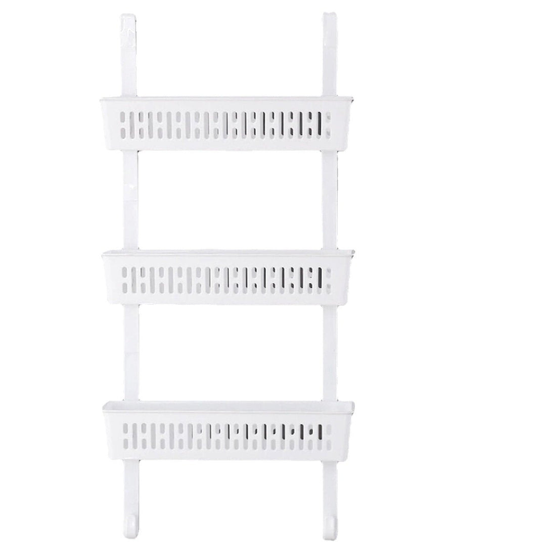 Wall Mounted Side Refrigerator Rack 3 Layer Shelf Kitchen Storage Rack Image 3