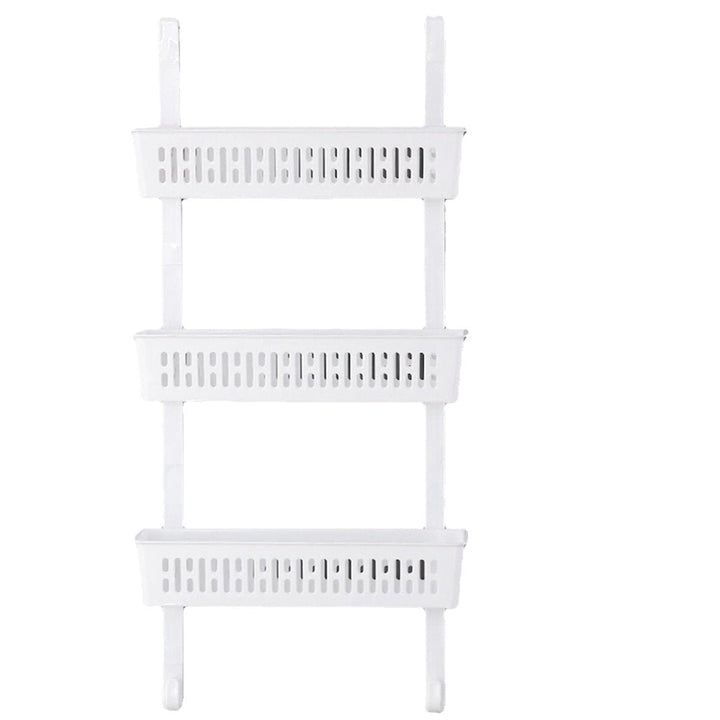 Wall Mounted Side Refrigerator Rack 3 Layer Shelf Kitchen Storage Rack Image 3