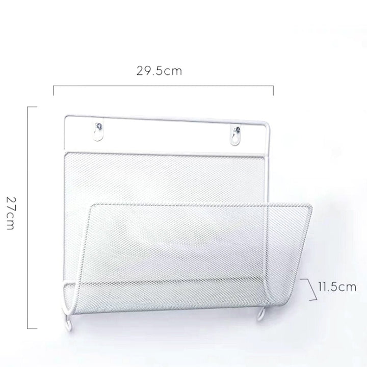 Wall Shelf Metal Floating Shelving Home Decorative Storage Wall Mounted Rack Bookshelf,DTTT Image 1