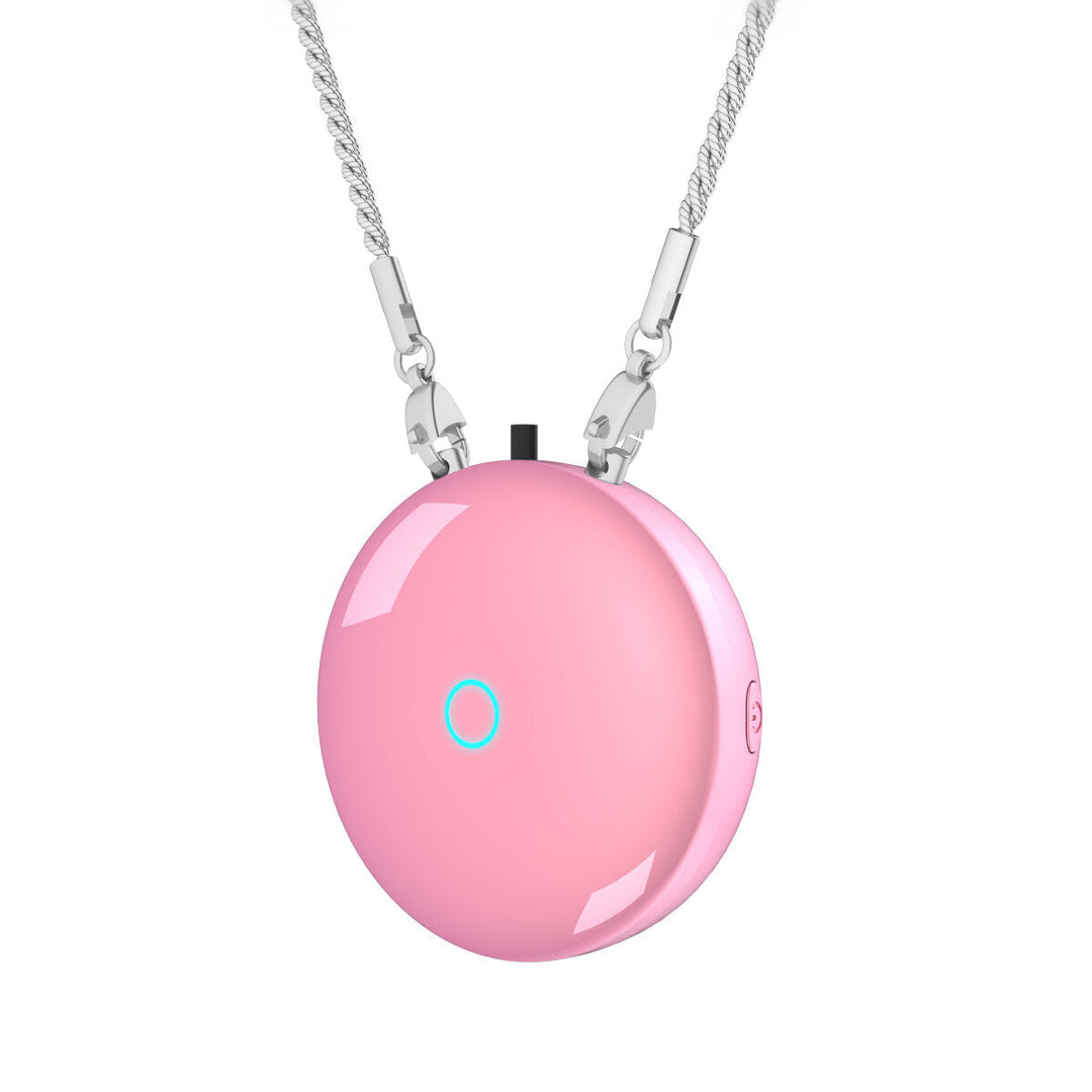 Wearable Air Purifier Necklace Mini Portable USB Air Cleaner Negative Eliminate Haze Bacteria Low Noise Air Freshener Image 6