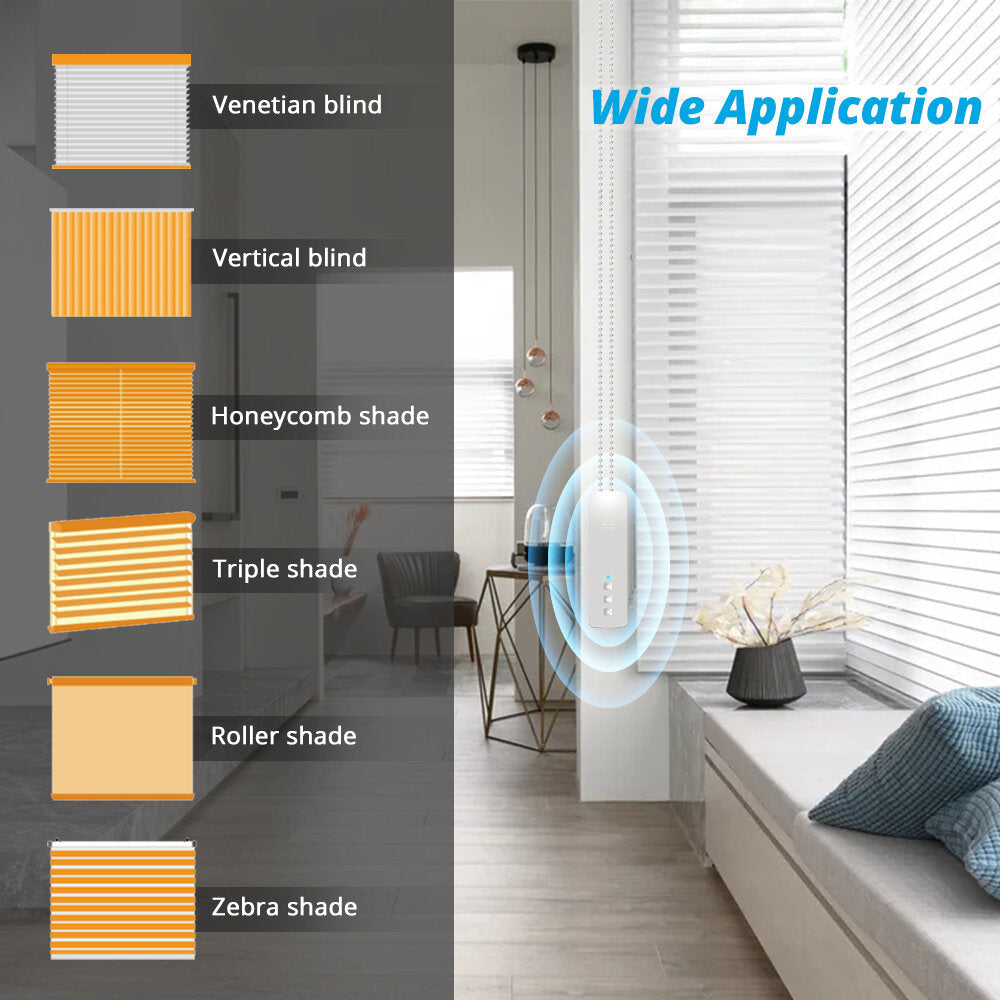 Wifi Roller Shade Driver 110V,240V Switch Control Automatic Electric APP Voice Control Roller Blinds Shutter Motor Image 2