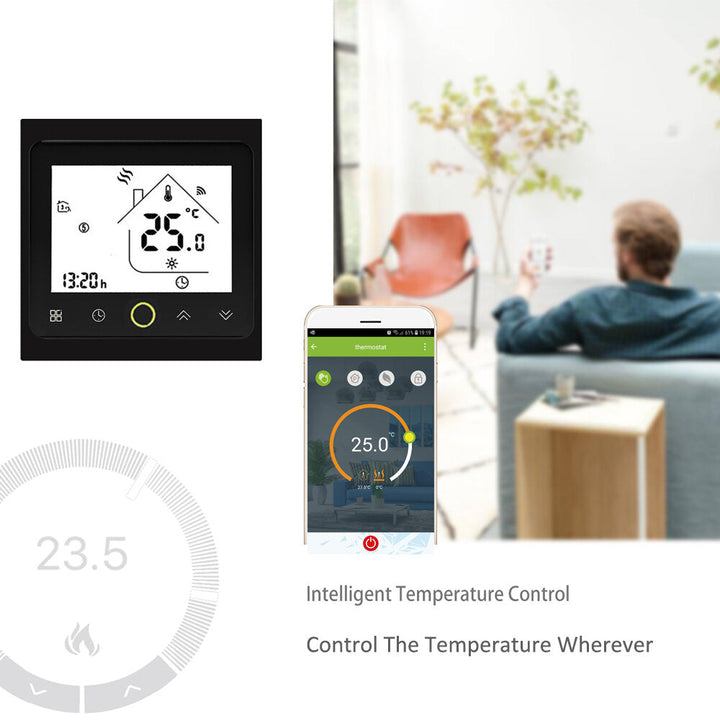 WiFi Smart Thermostat Temperature Controller for Water Electric Floor Heating Gas Boiler Works With Alexa Google Home Image 7