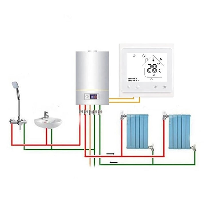 Wifi Smart Thermostat 3A Temperature Controller APP Remote Control for Water,Gas Boiler Work With Alexa Google Home Image 8