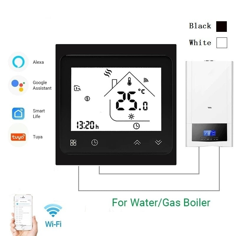 Wifi Smart Thermostat 3A Temperature Controller APP Remote Control for Water,Gas Boiler Work With Alexa Google Home Image 11