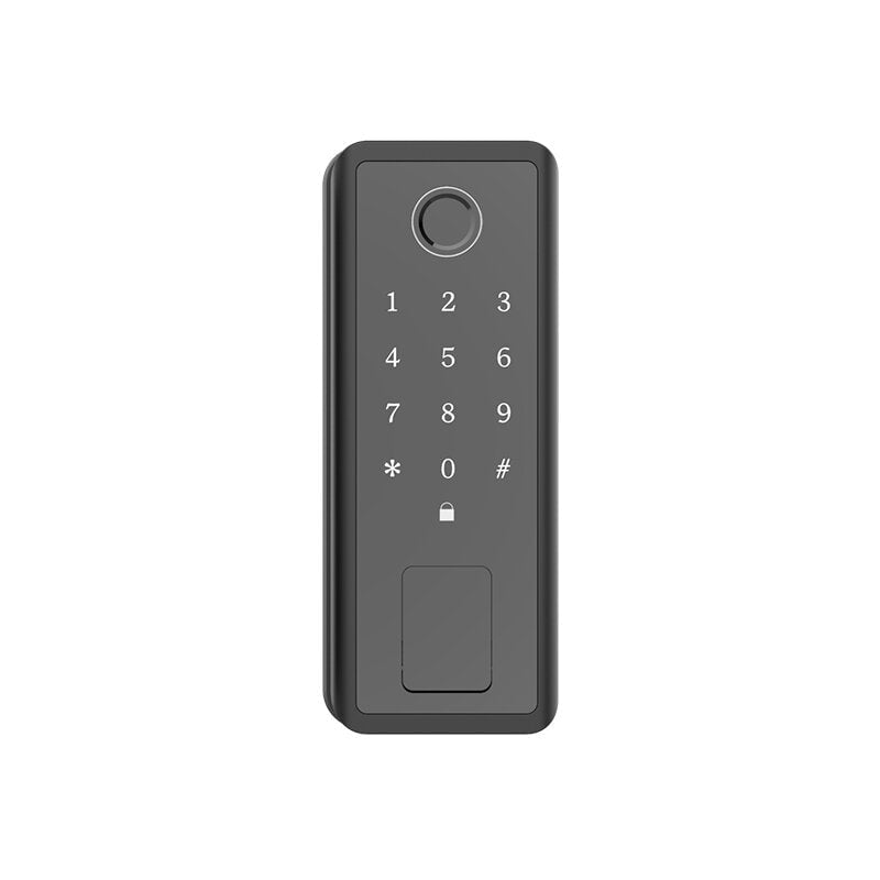 WIFI Touch Screen Smart Door Lock Fingerprint Password Key Swipe Card Remote Unlock Image 2