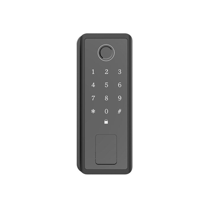 WIFI Touch Screen Smart Door Lock Fingerprint Password Key Swipe Card Remote Unlock Image 2