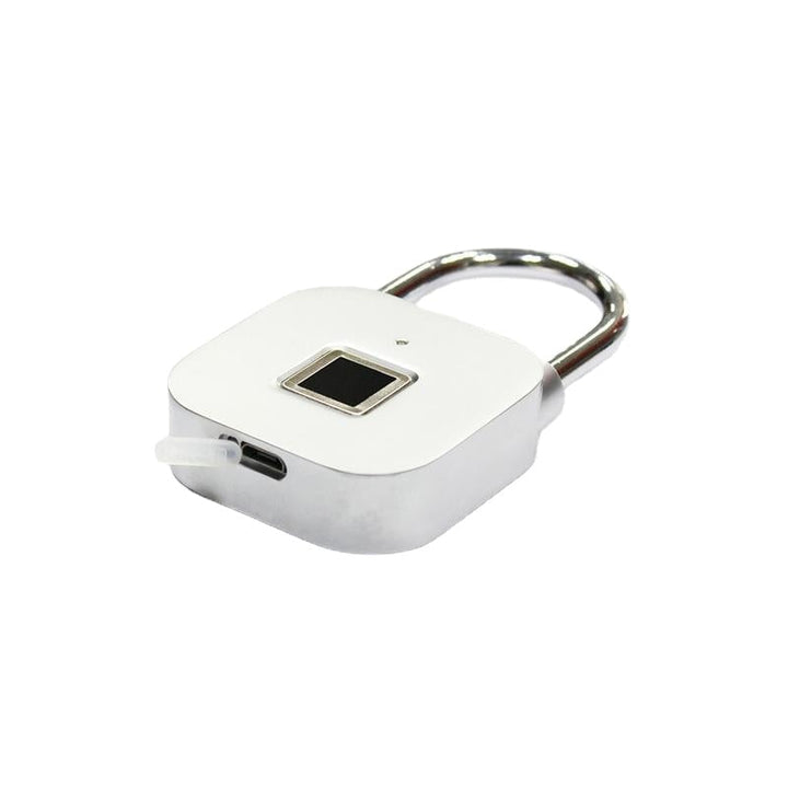 USB Smart Fingerprint Lock Rechargeable Keyless IP66 Waterproof Store Up To 39 Fingerprints for Door Luggage Padlock Image 4