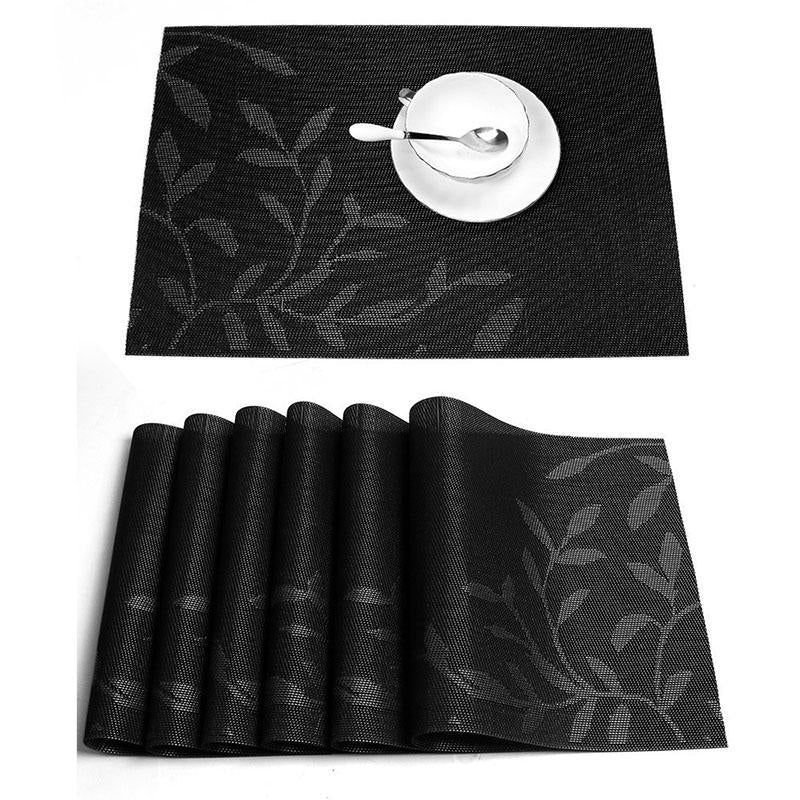 Washable Placemat for Dining Table Creative Heat Insulation Stain Resistant Anti-skid Eat Mats DTTT Image 4