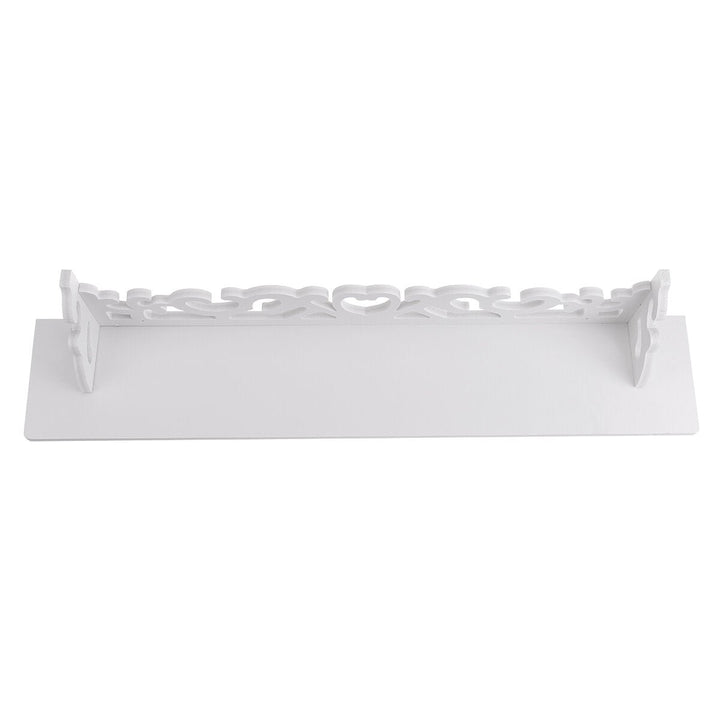 Wall Hanging Storage Shelf PVC Board Home Art Decorative Bedroom Display Rack Image 7