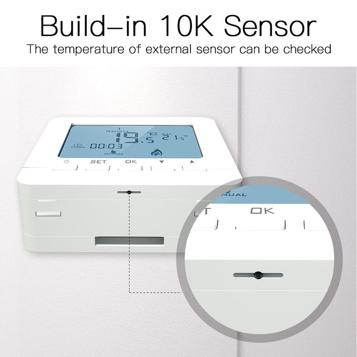 Wall Hung Temperature Controller Thermostat 110V-220V Image 4