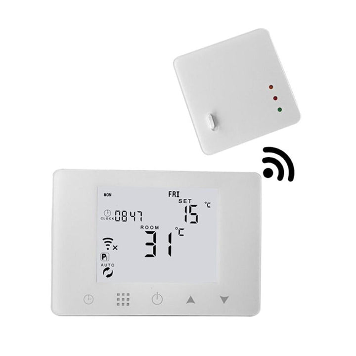 WiFi and RF Wireless Room Thermostat for Gas Boiler Heating or Water Floor Heating Remote Control Temperature Controller Image 3