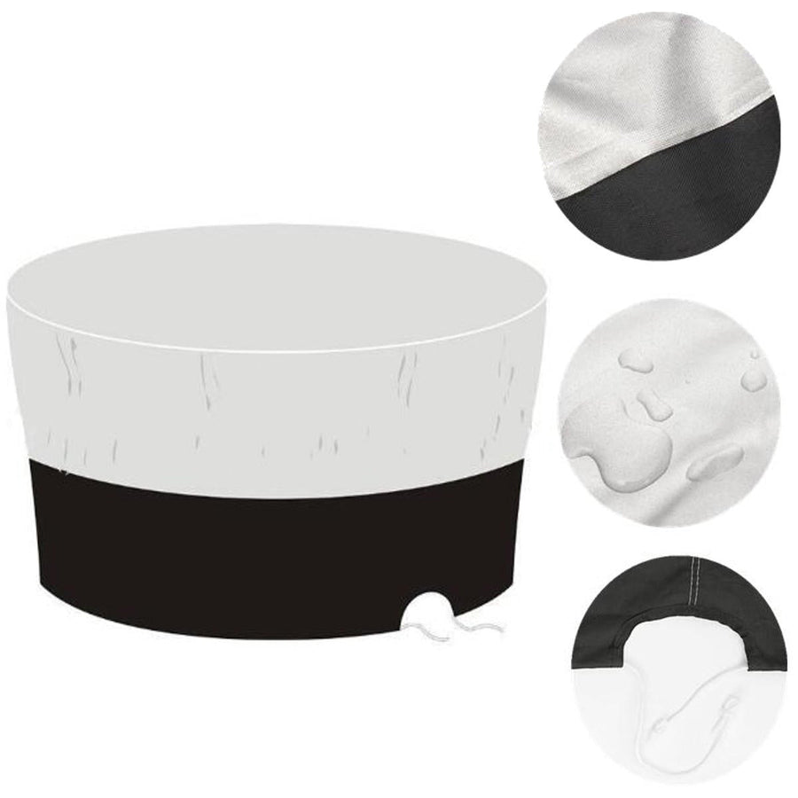 Waterproof Patio Garden Yard Outdoor Furniture Cover Round Table Dust Protection Furniture Waterproof Cover Image 1