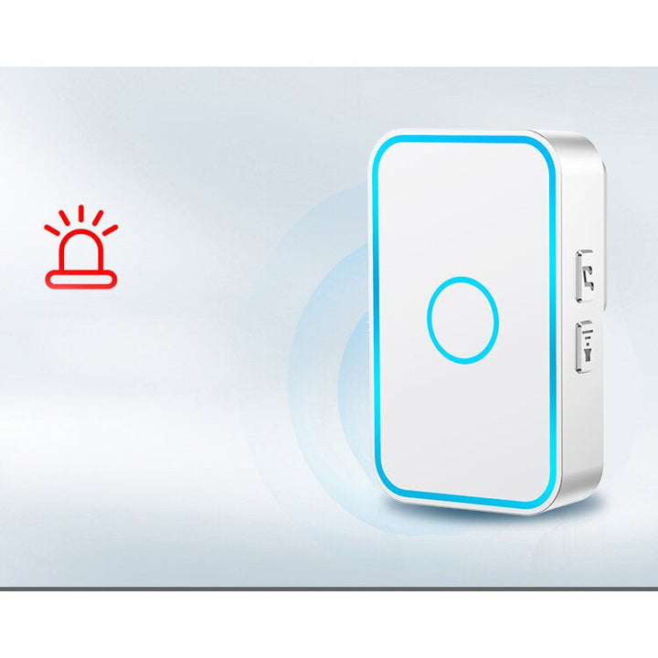 Wireless Urgent Reminder Security Alarm Doorbell Infrared Remote Control Shop Welcome Home Two Sensor Door Bell Image 5