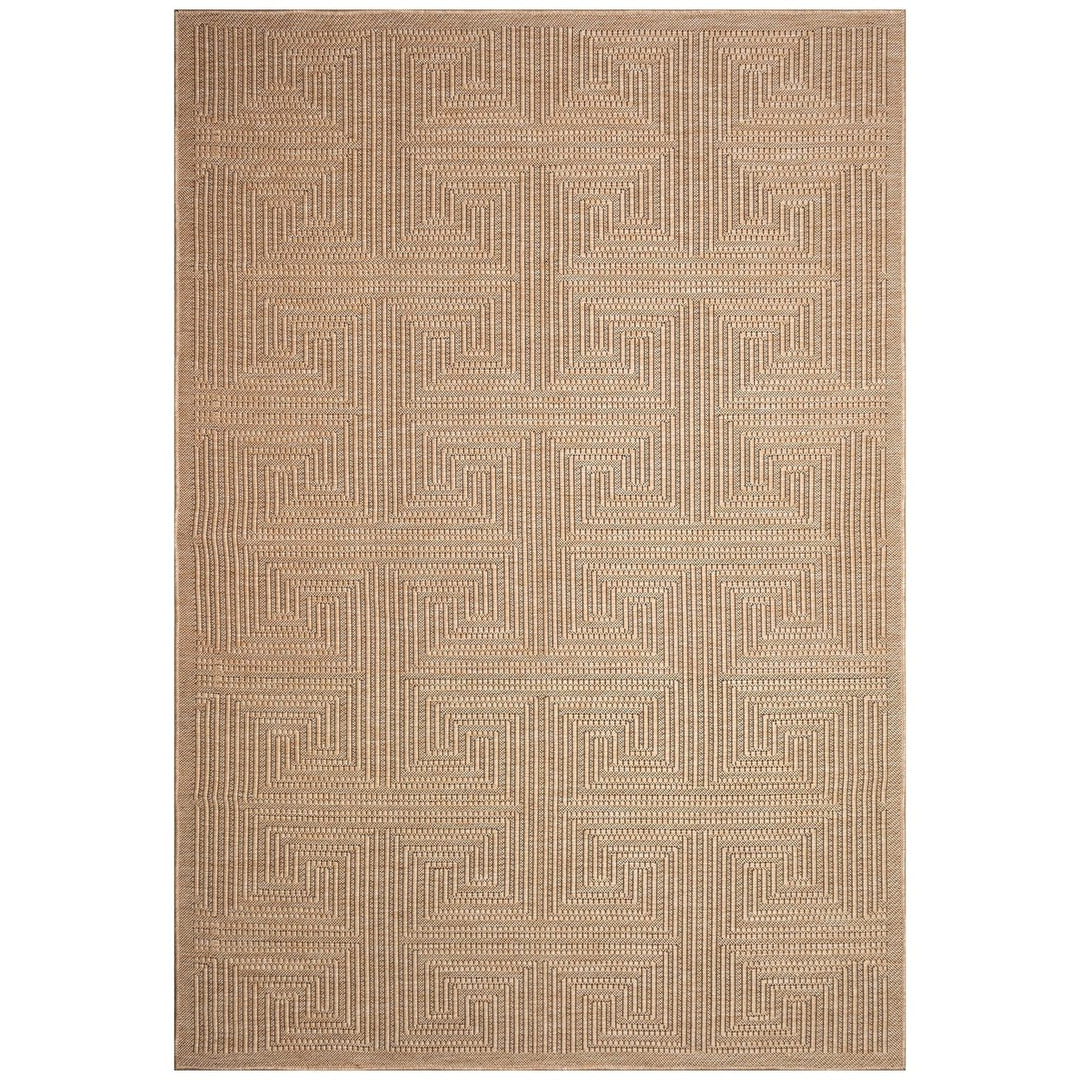 Liora Manne Soleil Maize Indoor Outdoor Rug Natural 94% Polypropylene 5x8 ft Image 12