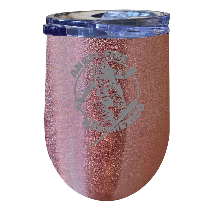 Angel Fire  Mexico Souvenir 12 oz Engraved Insulated Wine Stainless Steel Tumbler Image 6