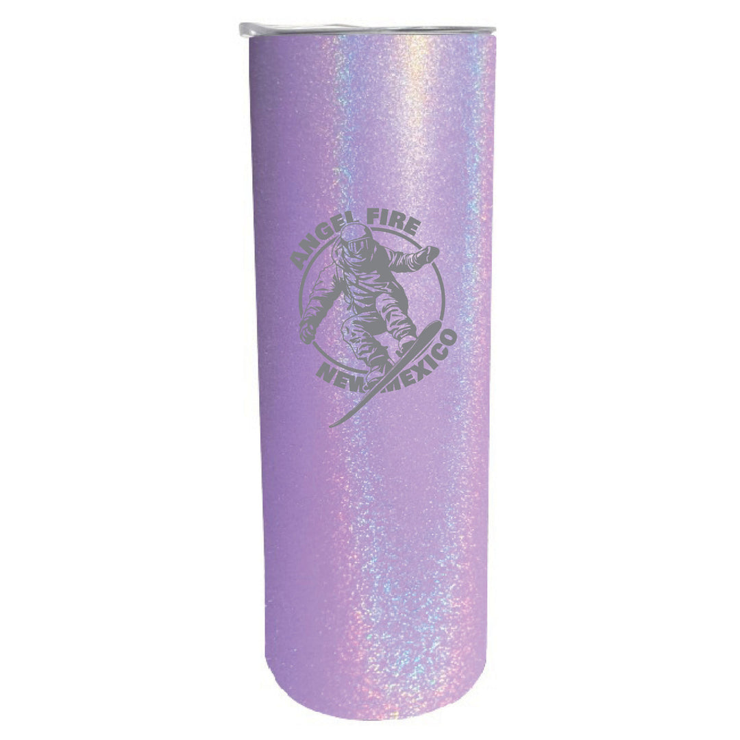 Angel Fire  Mexico Souvenir 20 oz Engraved Insulated Stainless Steel Skinny Tumbler Image 3