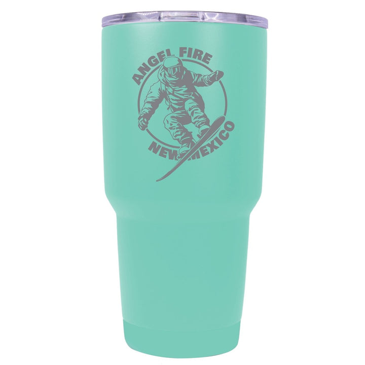 Angel Fire Mexico Souvenir 24 oz Engraved Insulated Stainless Steel Tumbler Image 1