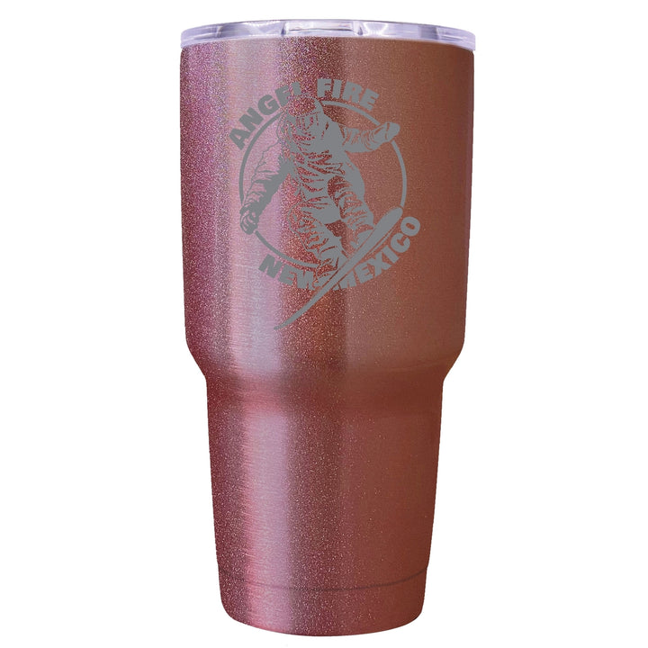 Angel Fire  Mexico Souvenir 24 oz Engraved Insulated Stainless Steel Tumbler Image 4
