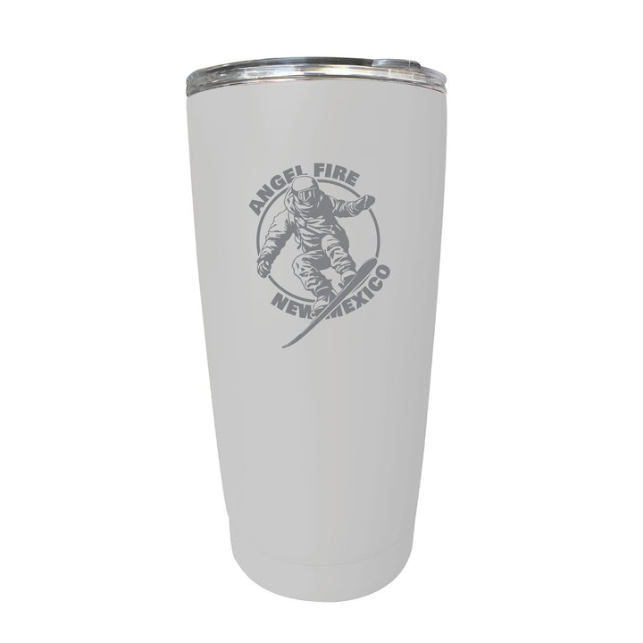 Angel Fire  Mexico Souvenir 16 oz Engraved Stainless Steel Insulated Tumbler Image 1