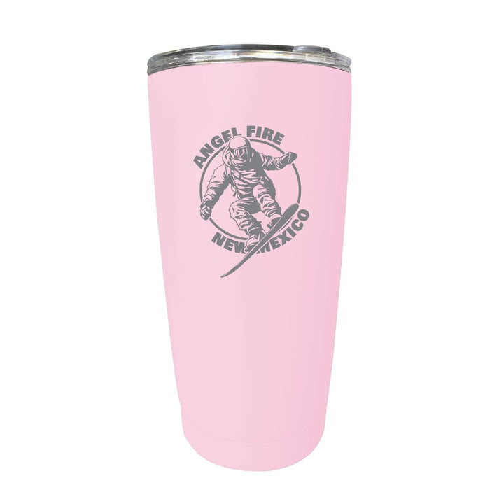 Angel Fire Mexico Souvenir 16 oz Engraved Stainless Steel Insulated Tumbler Image 1