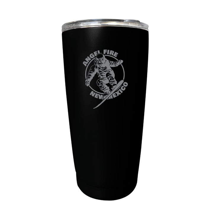 Angel Fire Mexico Souvenir 16 oz Engraved Stainless Steel Insulated Tumbler Image 1