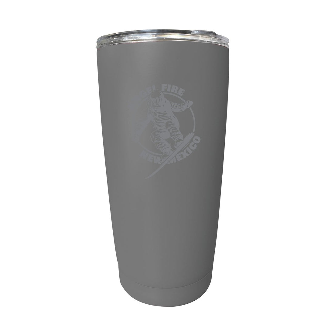 Angel Fire  Mexico Souvenir 16 oz Engraved Stainless Steel Insulated Tumbler Image 9