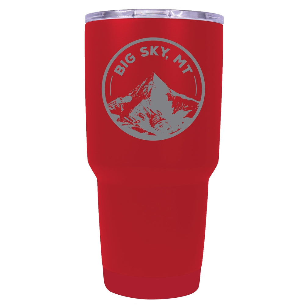 Big Sky Montana Souvenir 24 oz Engraved Insulated Stainless Steel Tumbler Image 2