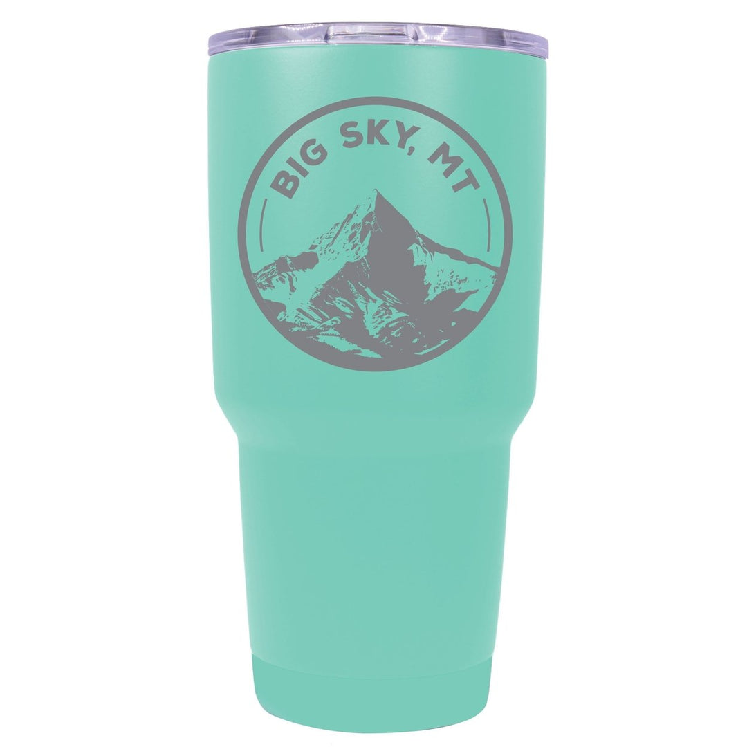 Big Sky Montana Souvenir 24 oz Engraved Insulated Stainless Steel Tumbler Image 3
