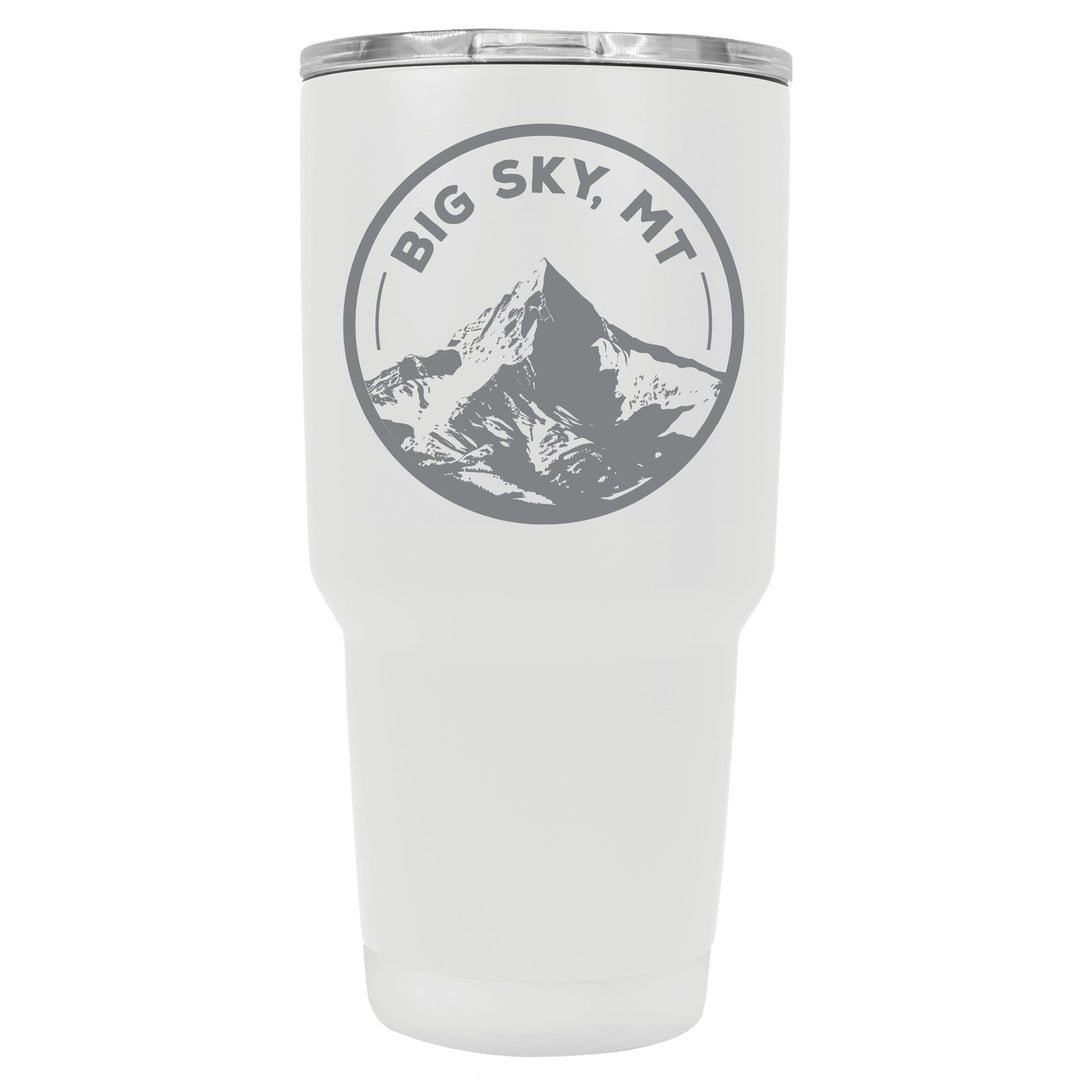 Big Sky Montana Souvenir 24 oz Engraved Insulated Stainless Steel Tumbler Image 4