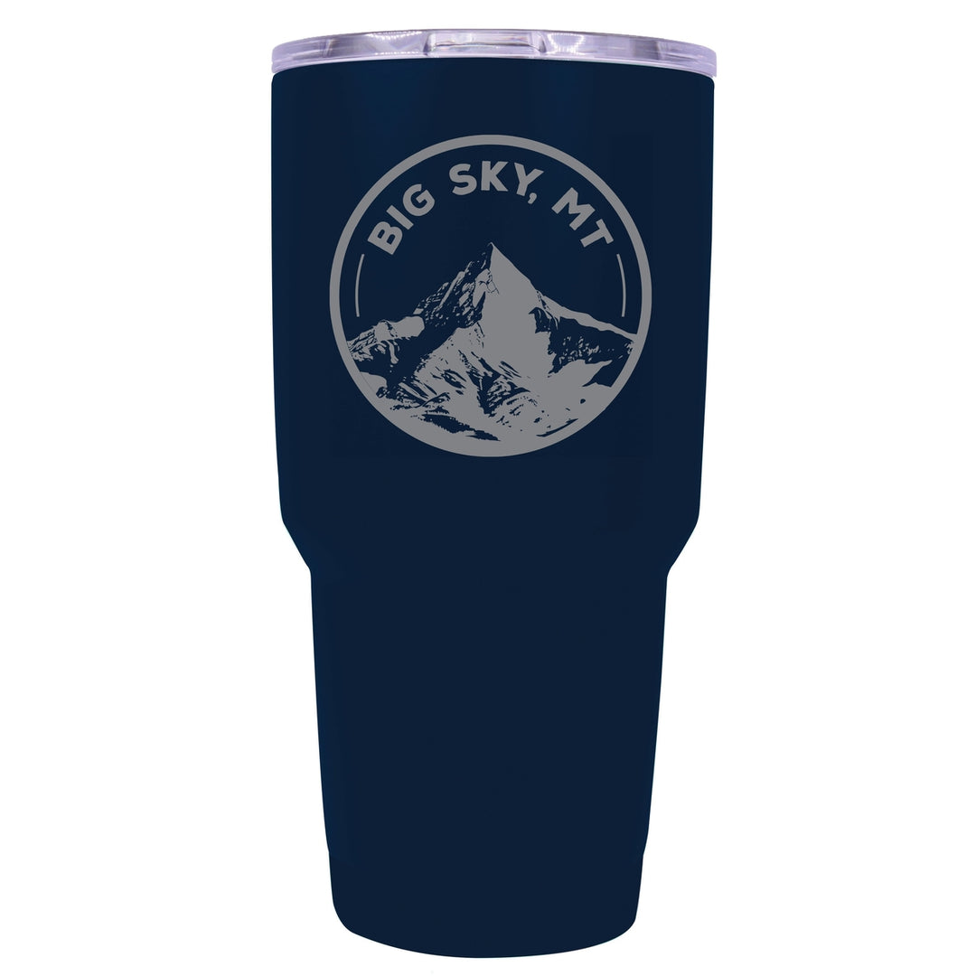 Big Sky Montana Souvenir 24 oz Engraved Insulated Stainless Steel Tumbler Image 6