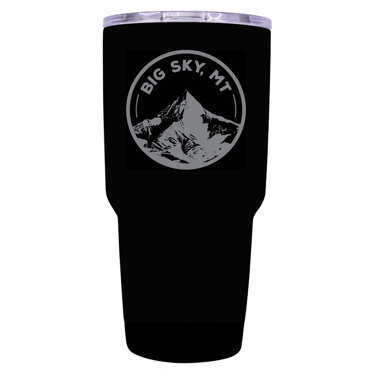 Big Sky Montana Souvenir 24 oz Engraved Insulated Stainless Steel Tumbler Image 7