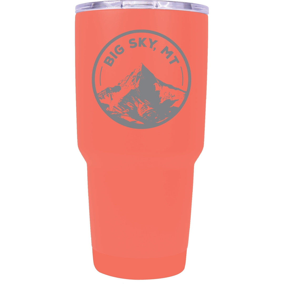 Big Sky Montana Souvenir 24 oz Engraved Insulated Stainless Steel Tumbler Image 8