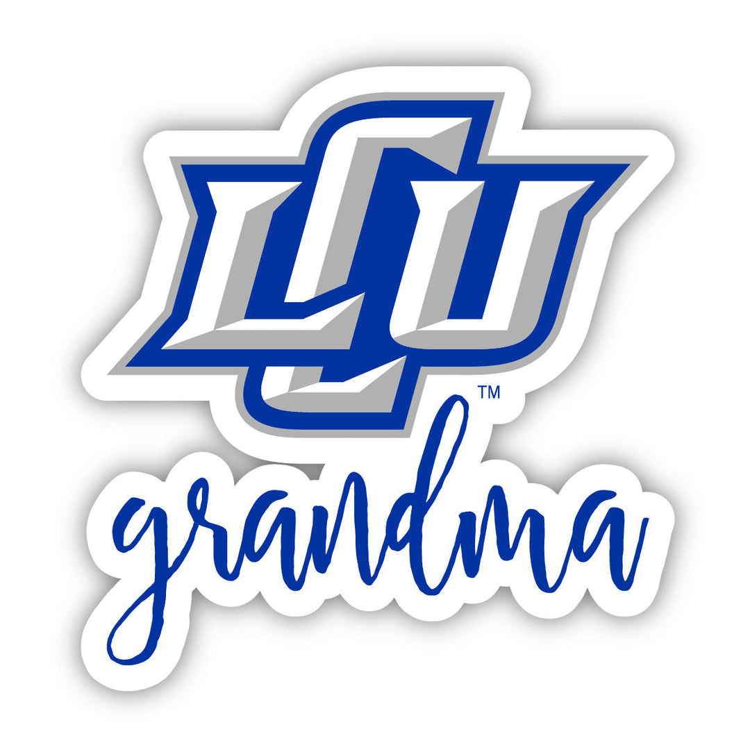 Lubbock Christian University Chaparral Proud Grandma 4-Inch NCAA High-Definition Magnet - Versatile Metallic Surface Image 1