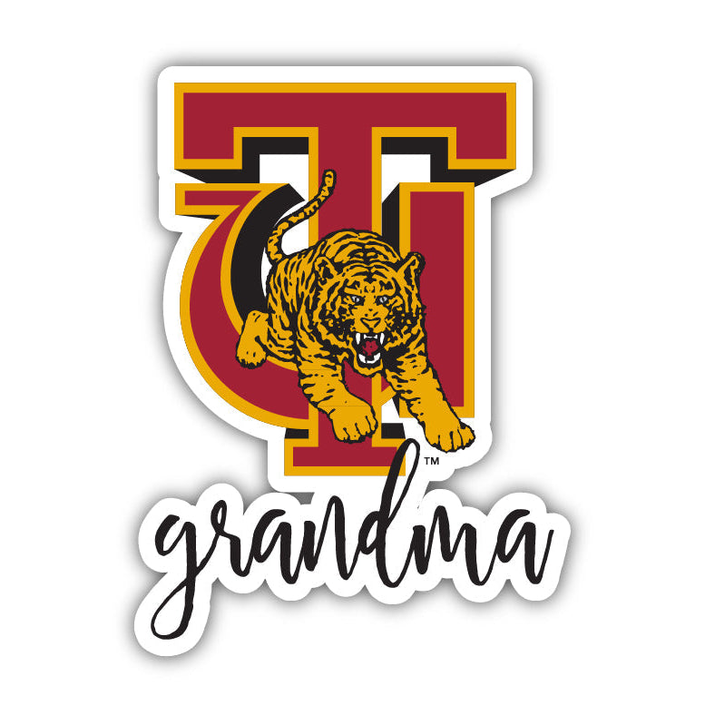 Tuskegee University Proud Grandma 4-Inch NCAA High-Definition Magnet - Versatile Metallic Surface Adornment Image 1