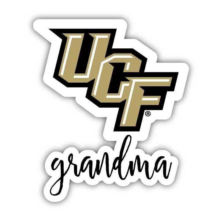 Unviersity of Central Florida Knights 4 Inch Proud Grandma Magnet Image 1