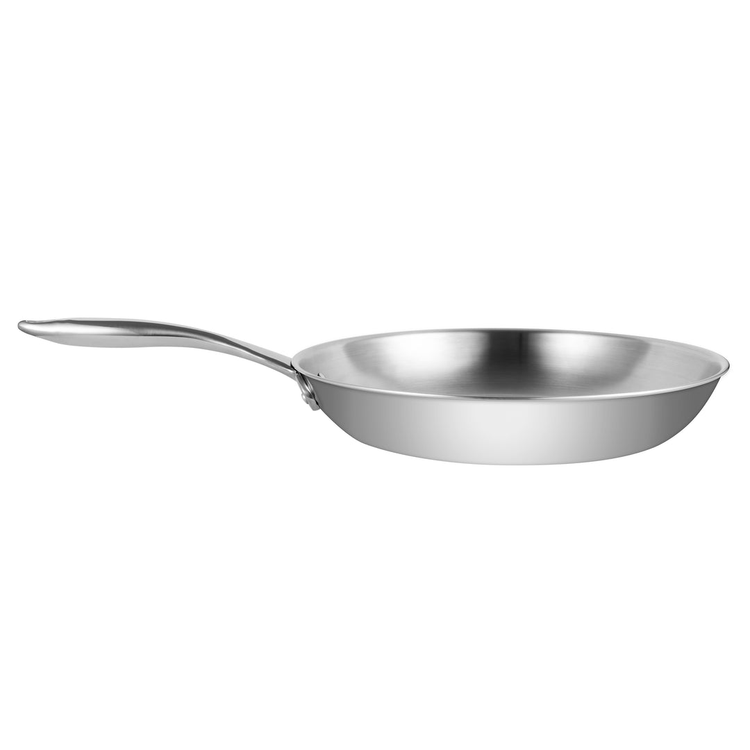 Ozeri Stainless Steel Pan PTFE-Free 3-Ply Professional Cooking Frying Pan Image 8