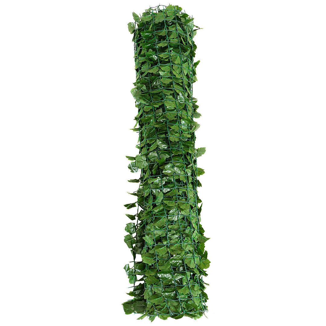 40x95 Faux Ivy Leaf Decorative Privacy Fence Screen Artificial Hedge Fencing Image 4